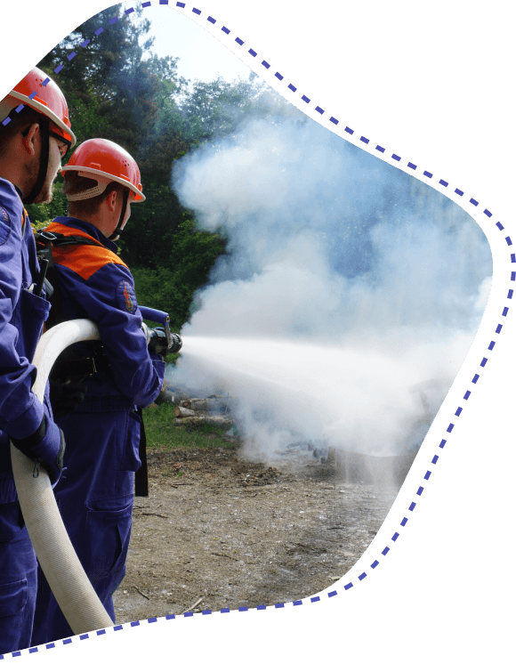 Feuer und Flamme bei der Ausbildung